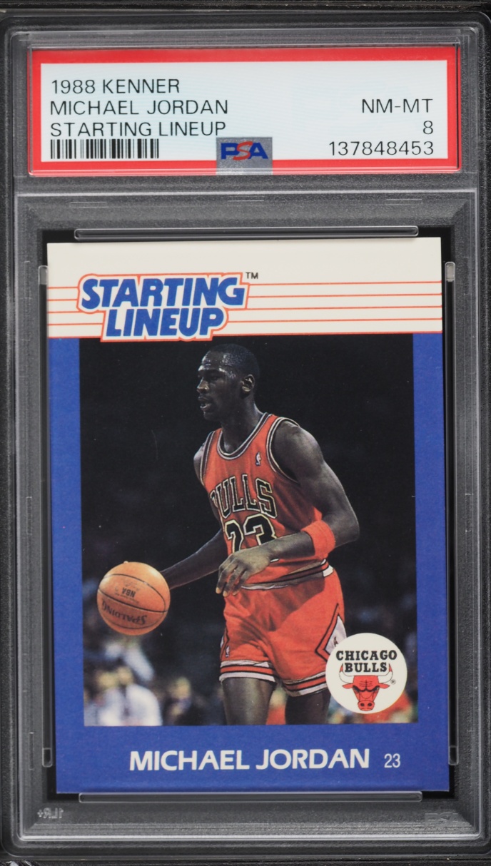 1988 Kenner Starting Lineup Michael Jordan PSA 8 | Card Ladder
