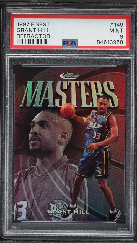 1998 Metal Universe Precious Metal Gems Grant Hill /50 #50 BGS 8.5