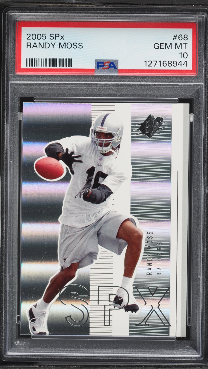 2005 SPx Randy Moss #68 PSA 10 GEM MINT