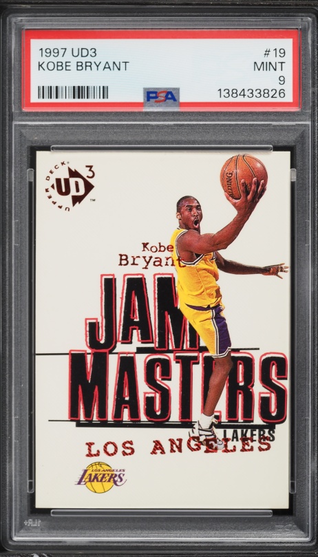 1996 Skybox E-X2000 Star Date 2000 Kobe Bryant ROOKIE #3 PSA 9