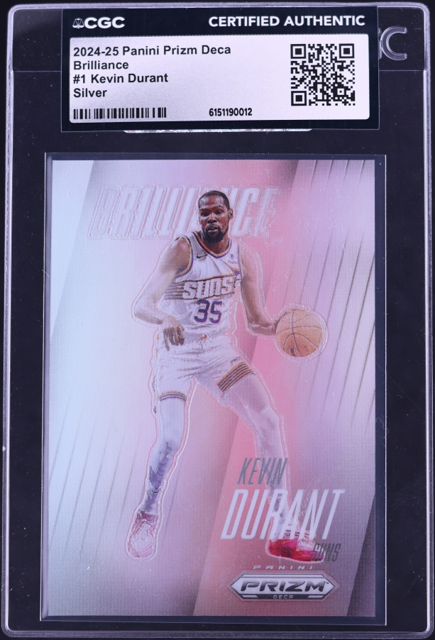 2014 Select Silver Prizm Kevin Durant #70 PSA 10 GEM MINT on
