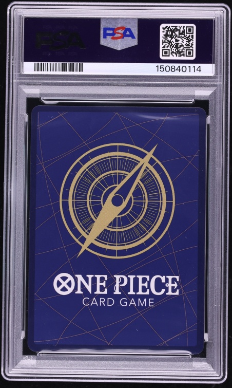 2026 One Piece The Azure Sea's Seven Manga Art Dracule Mihawk #OP14-119 PSA 10 GEM MINT