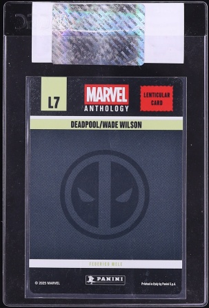 2026 Panini Marvel Anthology Lenticular Deadpool Wade Wilson #L7 CGC AUTH
