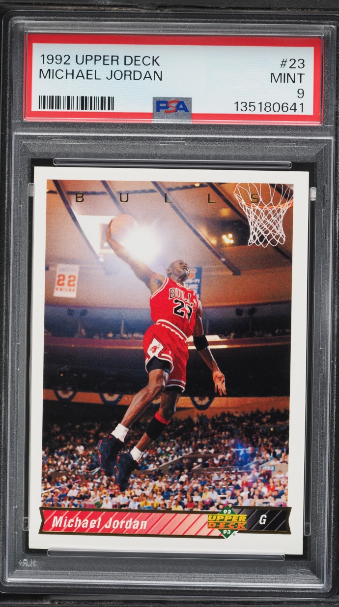 1992 Upper Deck Michael Jordan #23 PSA 9 MINT