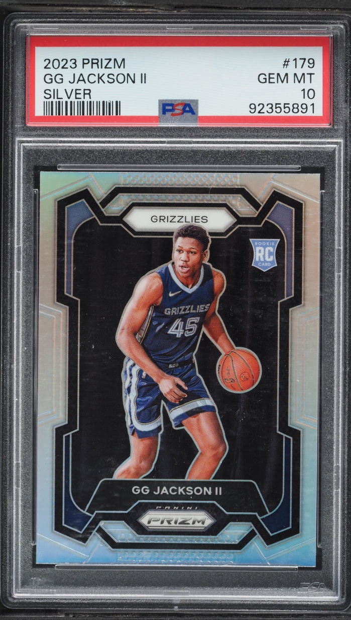 2023 Panini Prizm Silver GG Jackson II ROOKIE #179 PSA 10 GEM MINT