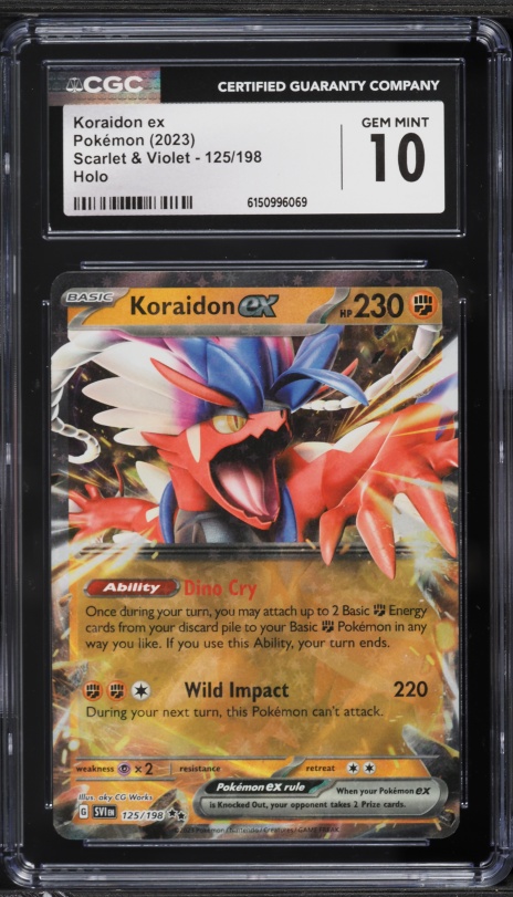 koraidon pokemon card holo ex - 231/198 - Scarlet & Violet Card Number / Rarity Pokemon Scarlet & Violet Base