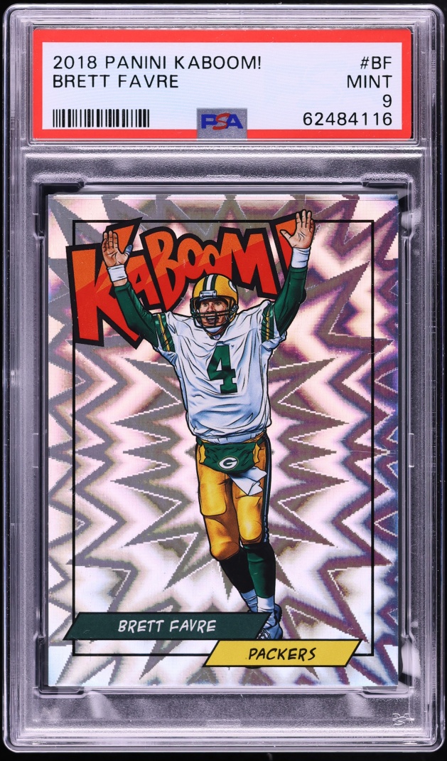 2018 Panini Kaboom! Brett Favre #BF PSA 9 MINT