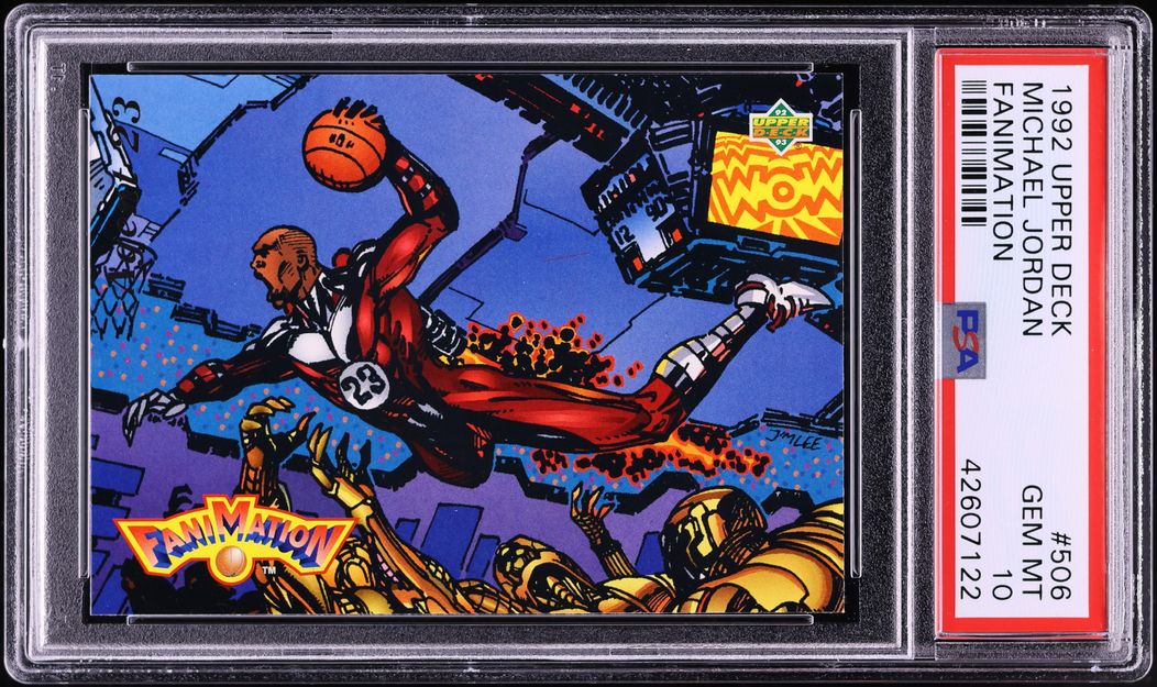 1992 Upper Deck Fanimation Michael Jordan #506 PSA 10 GEM MINT