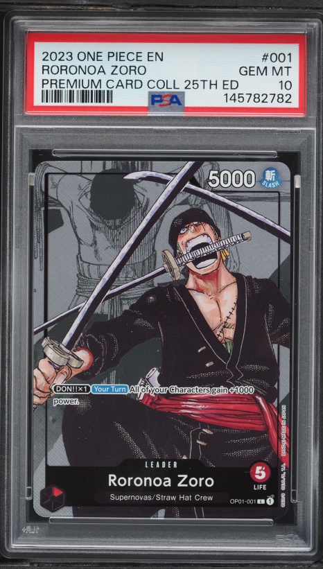 2023 One Piece Premium Collection Film Red SR Roronoa Zoro #ST01