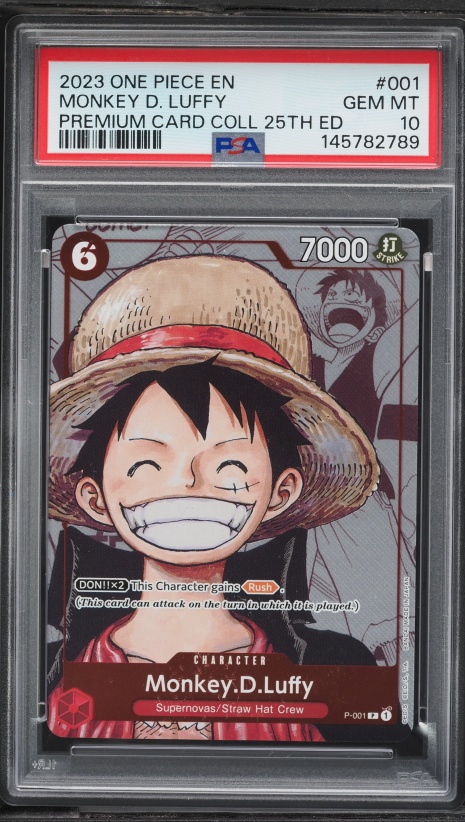 2024 One Piece Japanese 2nd Anniversary Set Monkey D. Luffy #ST13