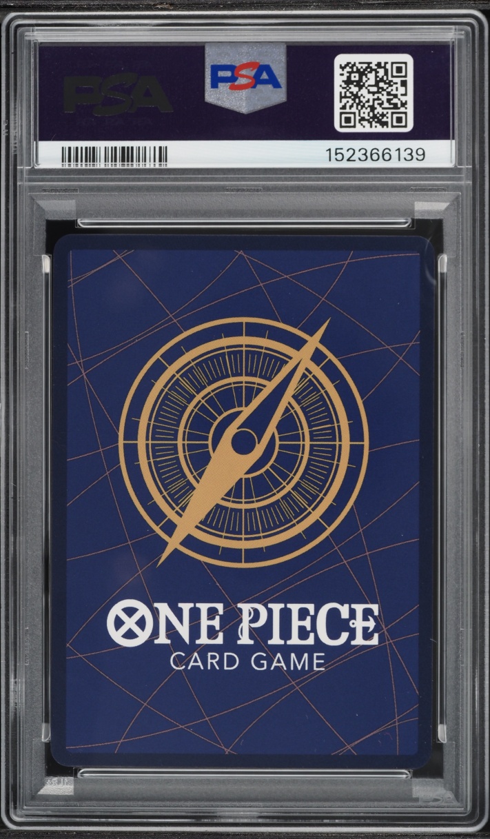 2022 One Piece Japanese Premium 25th Anniversary Manga Art Brook #OP01-022 PSA 9 MINT