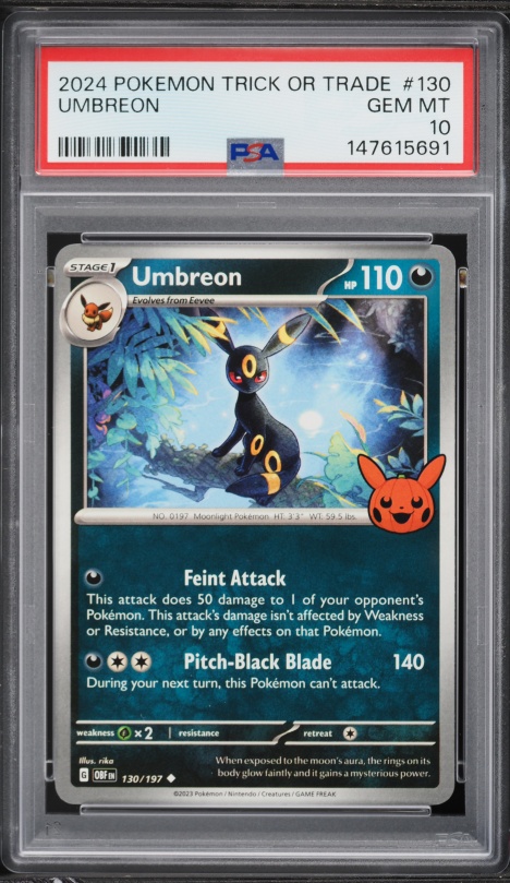 2023 Pokemon Japanese SV Promo Yu Nagaba X PCG Campaign Umbreon