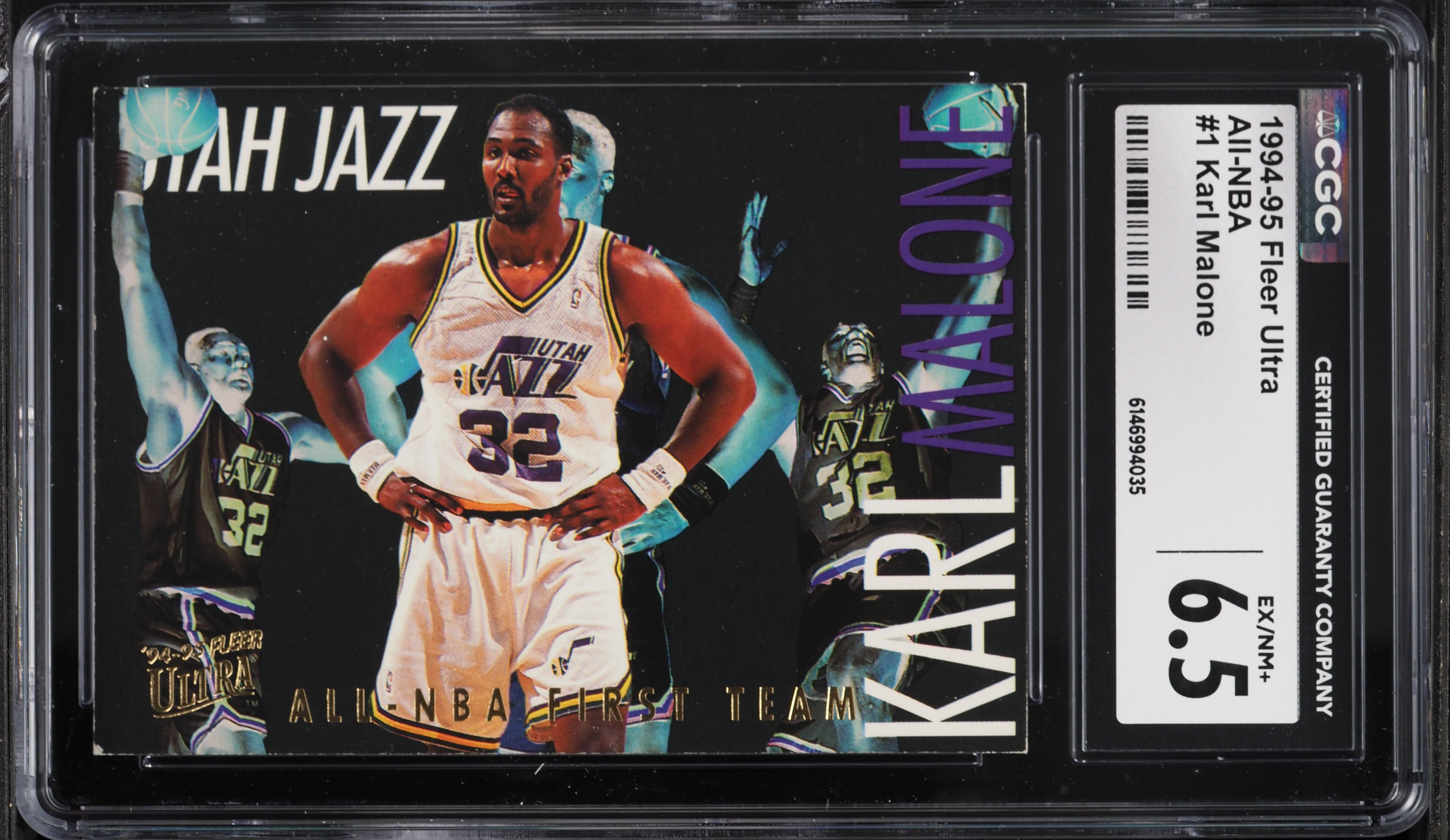 1994 Fleer Ultra Basketball Karl Malone #1