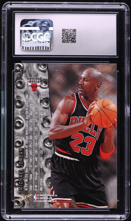 1998 Metal Universe Michael Jordan #1 CGC 8.5 NM-MT+