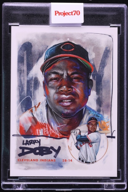 Larry Doby #156 2021 Topps Project70 Baseball