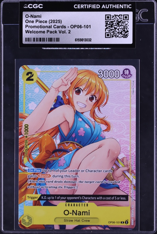 2024 One Piece 500 Years In The Future Special Alt Art O-Nami #101