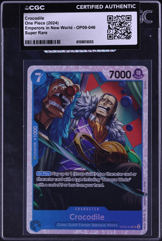 2025 One Piece Japanese The Azure Sea's Seven SEC Crocodile #OP14