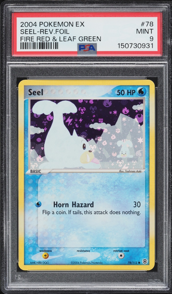 seel pokemon card value - (28/108) - XY Evolutions - Reverse Holo [1] Double Headbutt (10x) Flip 2 coins Seel - 78/112 (Reverse Foil)