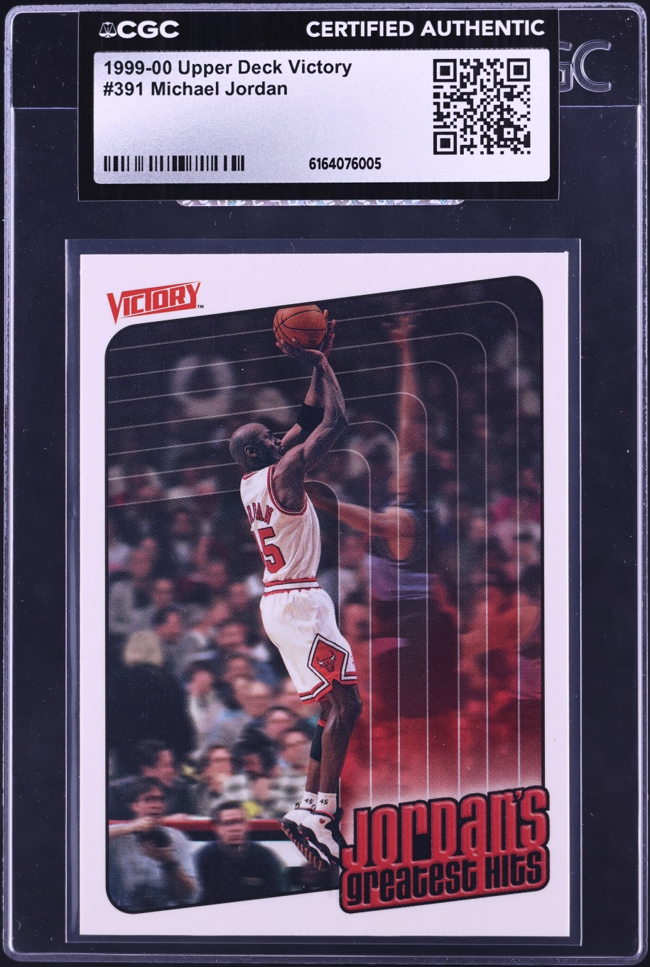 1999 Upper Deck Victory Michael Jordan #391 CGC AUTH