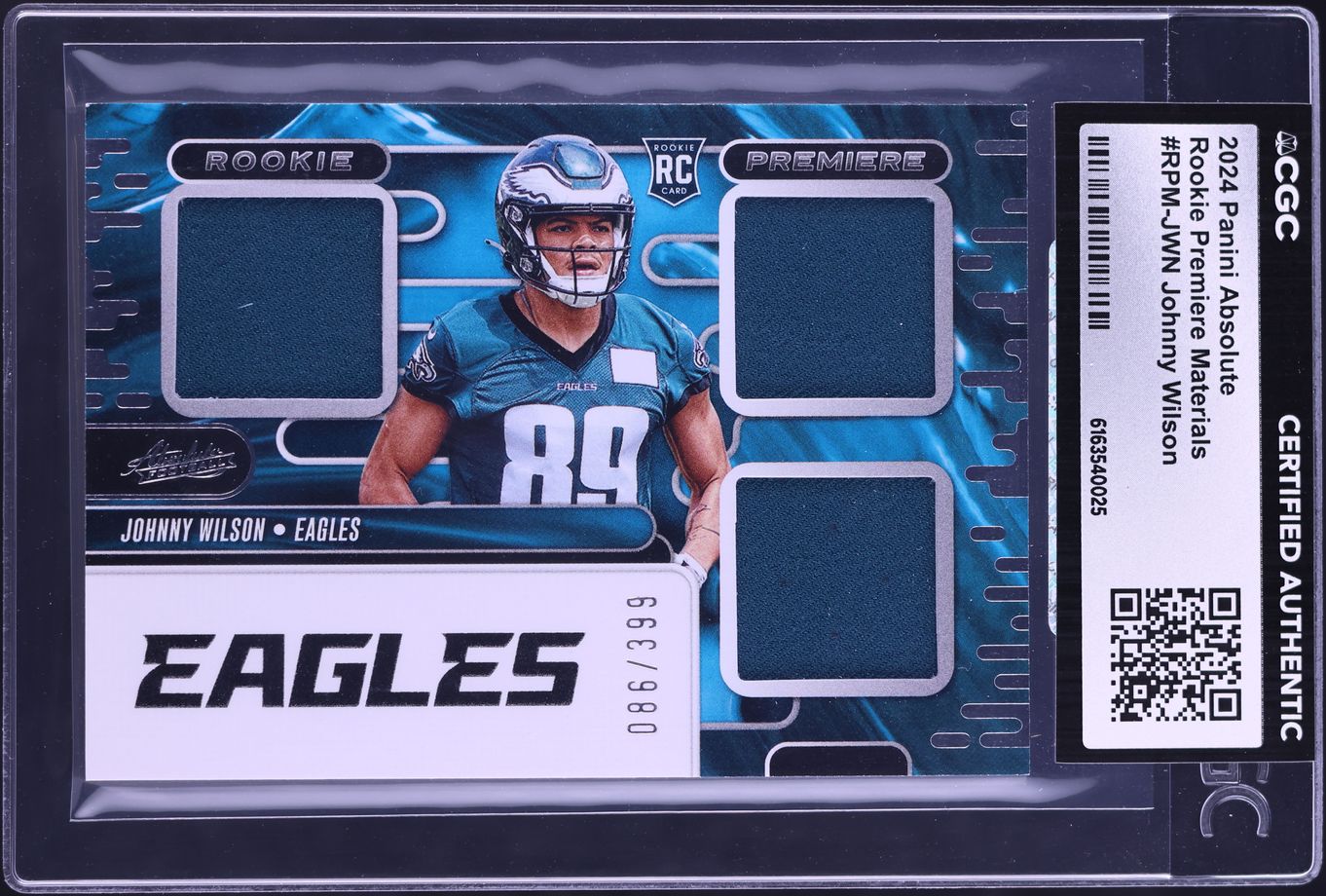 2024 Panini Absolute Football Johnny Wilson #RPM-JWN