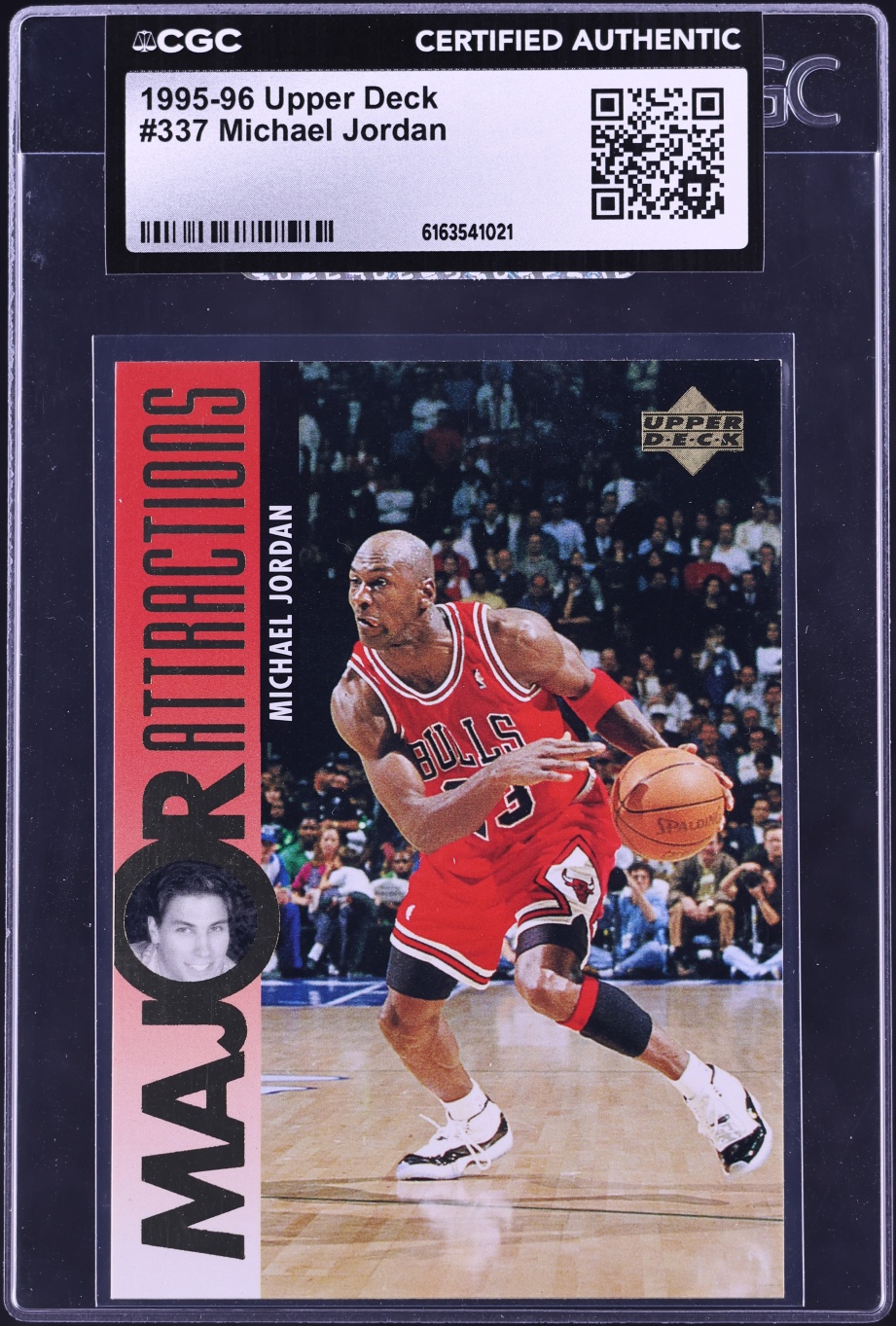 1995 Upper Deck Basketball Michael Jordan #337 CGC AUTH