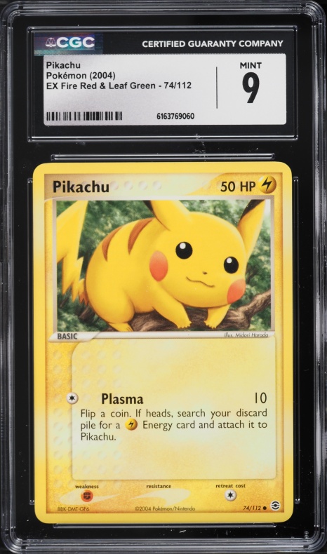 2004 Pokemon Japanese EX Flight of Legends 1st Edition Pikachu