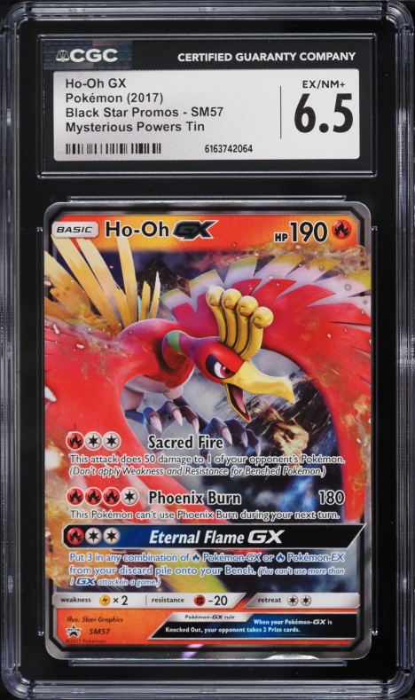 2017 Pokemon Sun & Moon Burning Shadows Holo Ho-Oh GX #21 CGC 9 MINT on Fanatics Collect 2017 Pokemon Sun & Moon Burning Shadows Holo Ho-Oh GX #21 CGC 9 MINT on Fanatics Collect