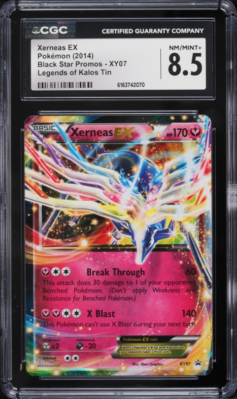 shiny xerneas pokemon card Promo Xerneas-EX XY07 Weakness / Resistance / Retreat Cost Pokemon Card XERNEAS Rare Holo