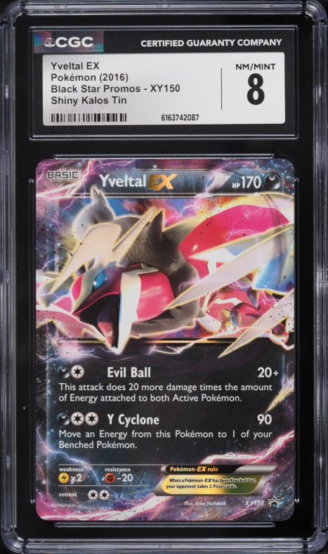 yveltal ex pokemon card price #144 Prices | XY Card Number / Rarity Yveltal-EX - XY Promos (XYP)