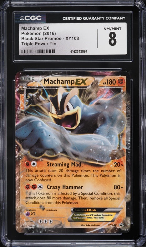 2016 machamp pokemon card value XY Evolutions - Holo - 59/108 - PSA9 Weakness / Resistance / Retreat Cost 2016 Pokemon XY Evolutions Prerelease