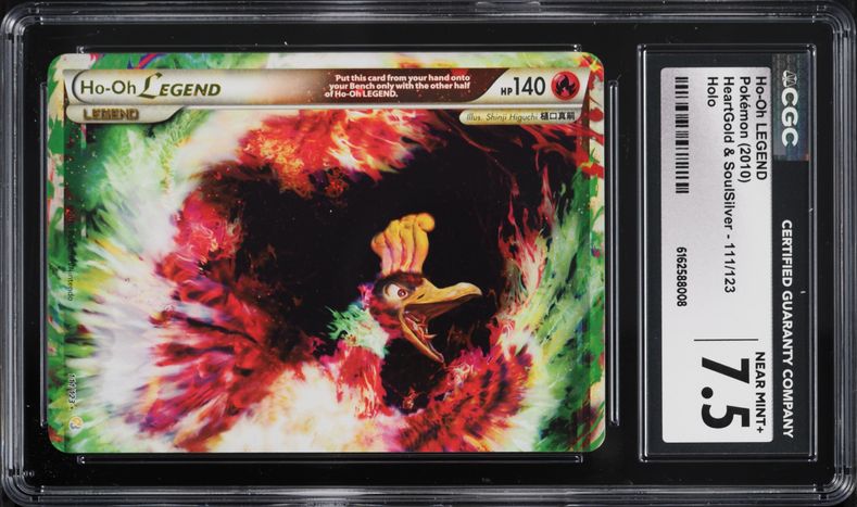 ho oh legend pokemon card Lugia & Ho-oh Legendary Pokmon Game Holo Foil 022/025 and 001/027 Toys All Energy attached to Ho Pokemon TCG: Shining Legends Super