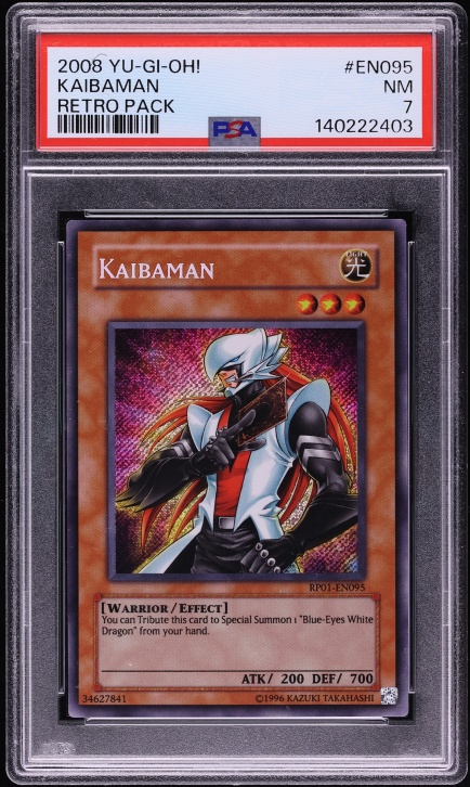 yugioh kaibaman card 2008 Yu-Gi-Oh Retro Pack 1 Kaibaman #RP01-EN095 BGS 9.5 GEM MINT on  Fanatics Collect