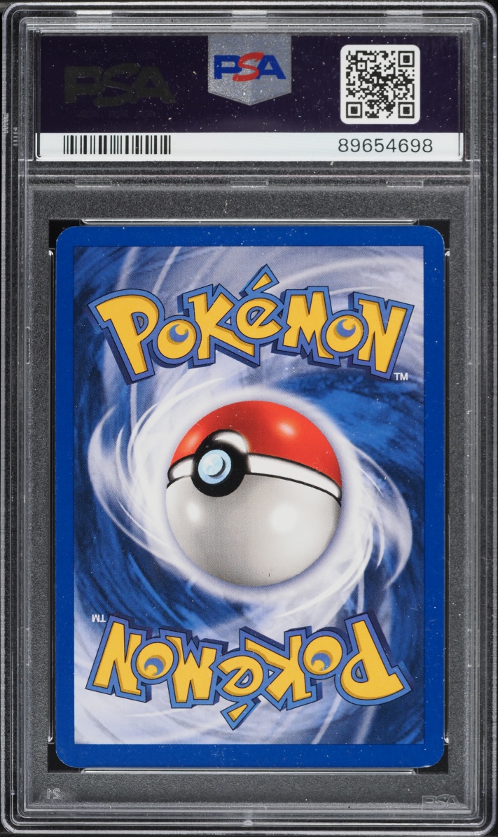 2000 Pokemon Team Rocket Holo Dark Machamp #10 PSA 8 NM-MT