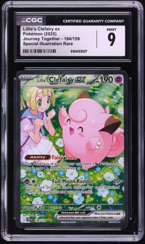 2025 Pokemon Scarlet & Violet Journey Together SIR Lillie's