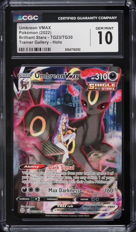 2021 Pokemon Sword & Shield Evolving Skies Umbreon VMAX #95 CGC 10