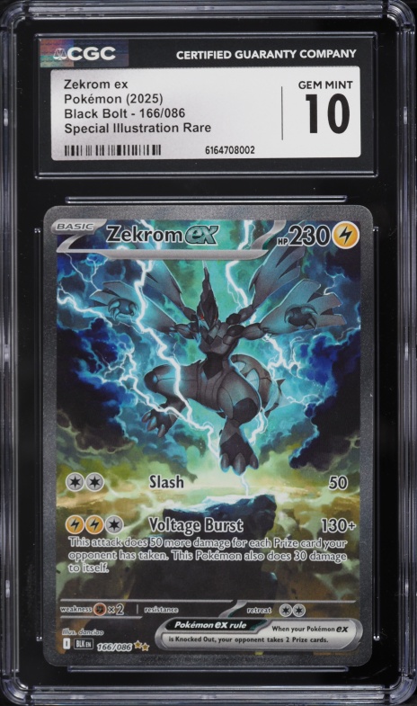 2025 Pokemon Japanese Scarlet & Violet Black Bolt BW Rare Zekrom