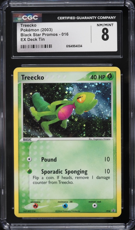treecko pokemon card mcdonalds 2021 Pokmon McDonald's Collection Treecko 3/25 CGC 9 Mint  Oblivion  Collectibles