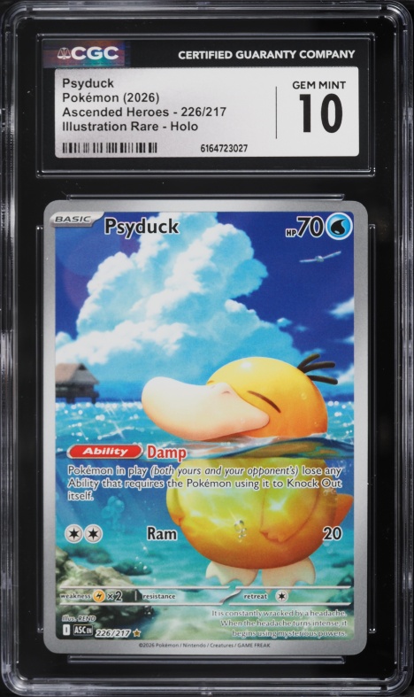 2025 Pokemon Japanese Scarlet & Violet Promo Gym Pack 10 Psyduck