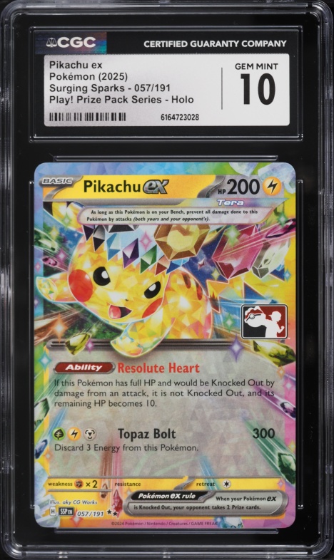 2025 Pokemon Japanese Mega Dream ex SAR Pikachu ex #234 PSA 10 GEM