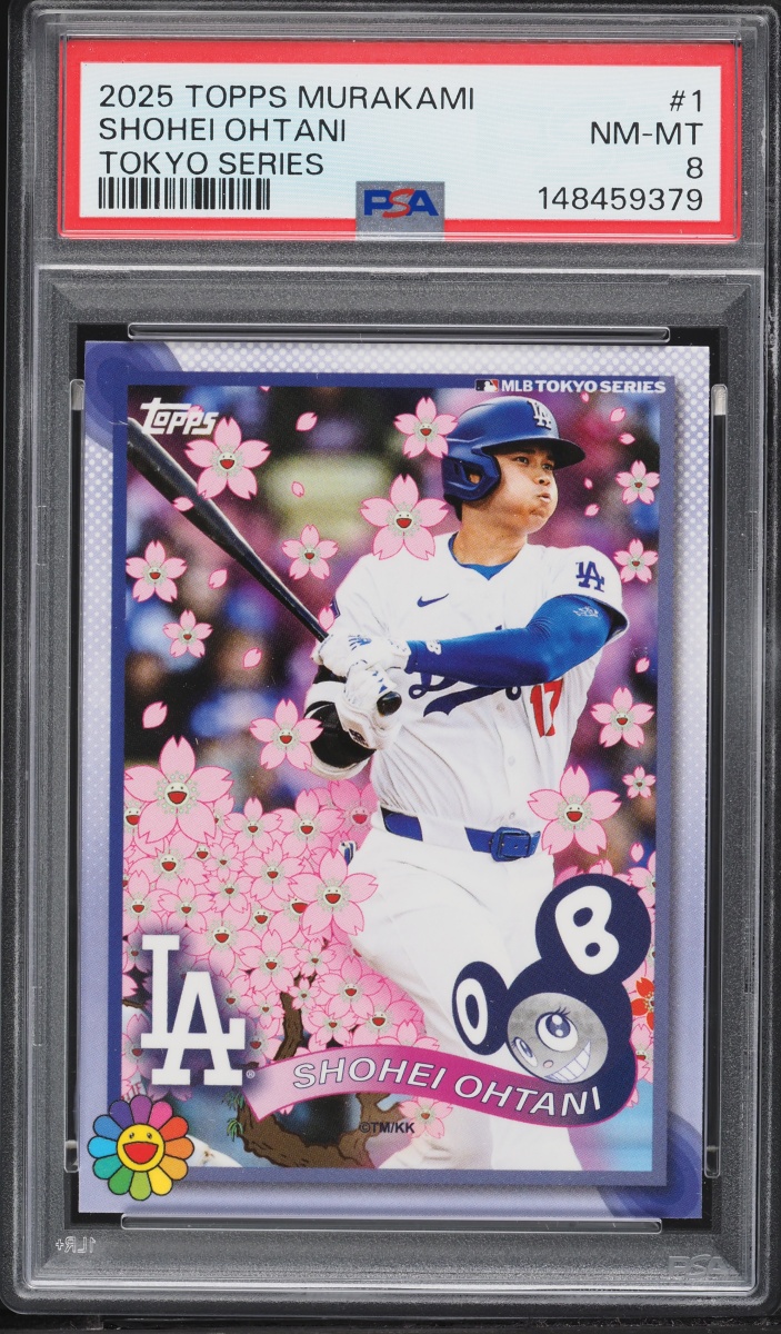 2025 Topps Murakami Tokyo Series Shohei Ohtani #1 PSA 8 NM-MT