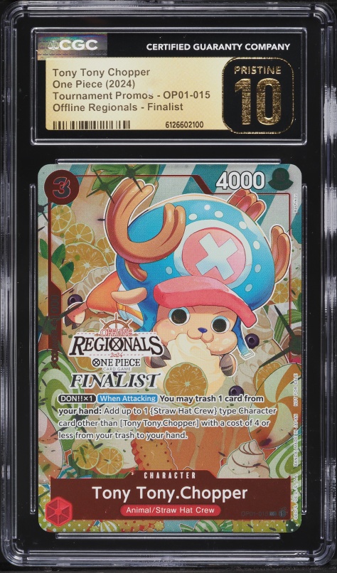 2025 One Piece Championship 25-26 Top Player Pack Finalist Alt Art