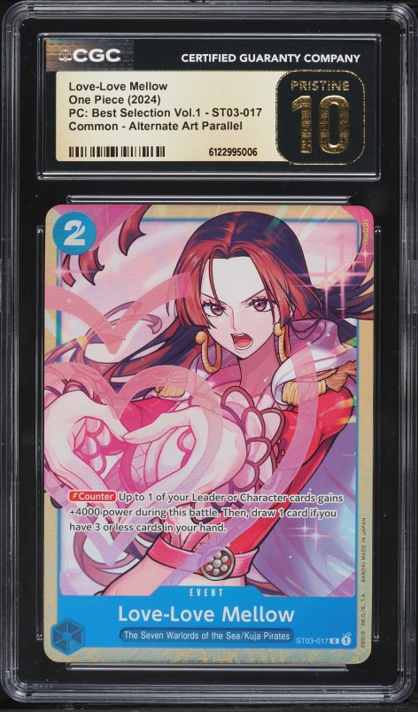 2023 One Piece The Seven Warlords Of The Sea Post-Errata Love Love