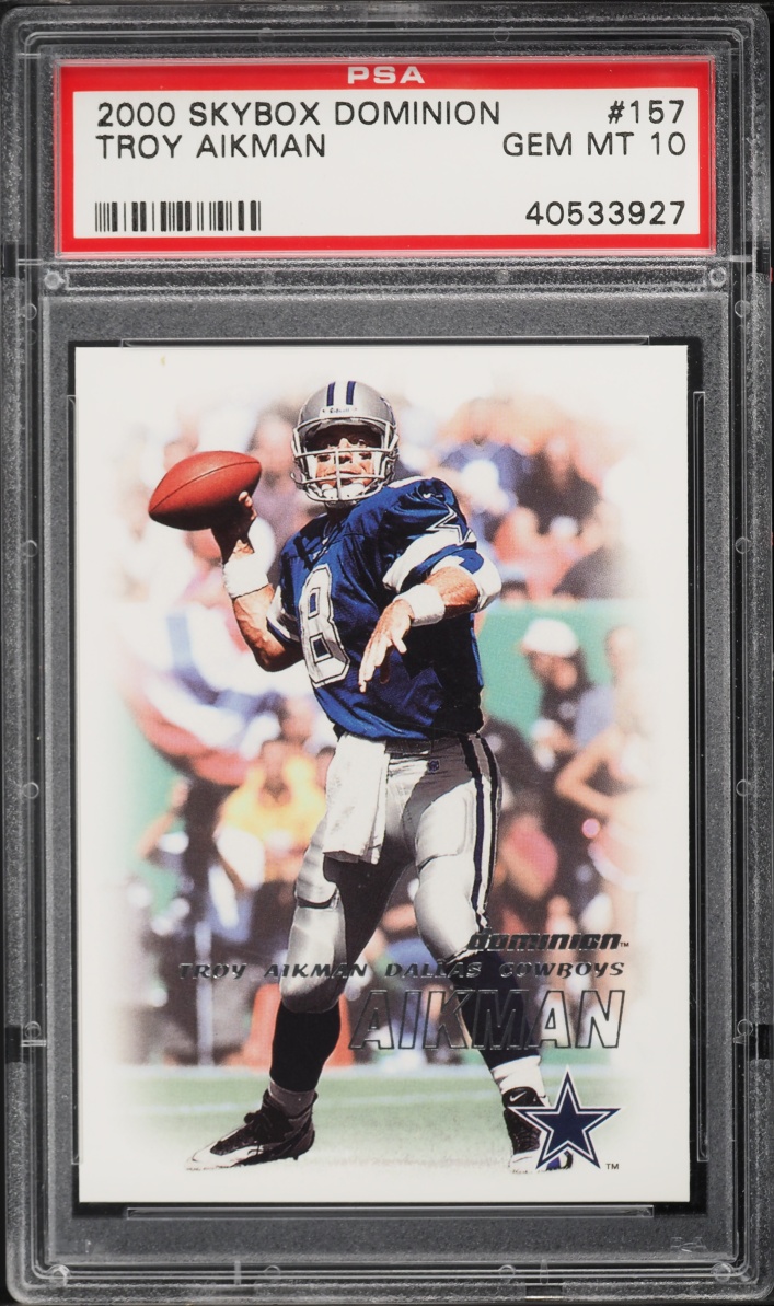 2000 Skybox Dominion Troy Aikman #157 PSA 10 GEM MINT