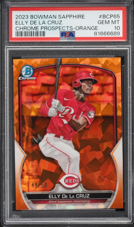2024 Topps Chrome Radiating Elly De La Cruz ROOKIE AUTO /23 #RRA