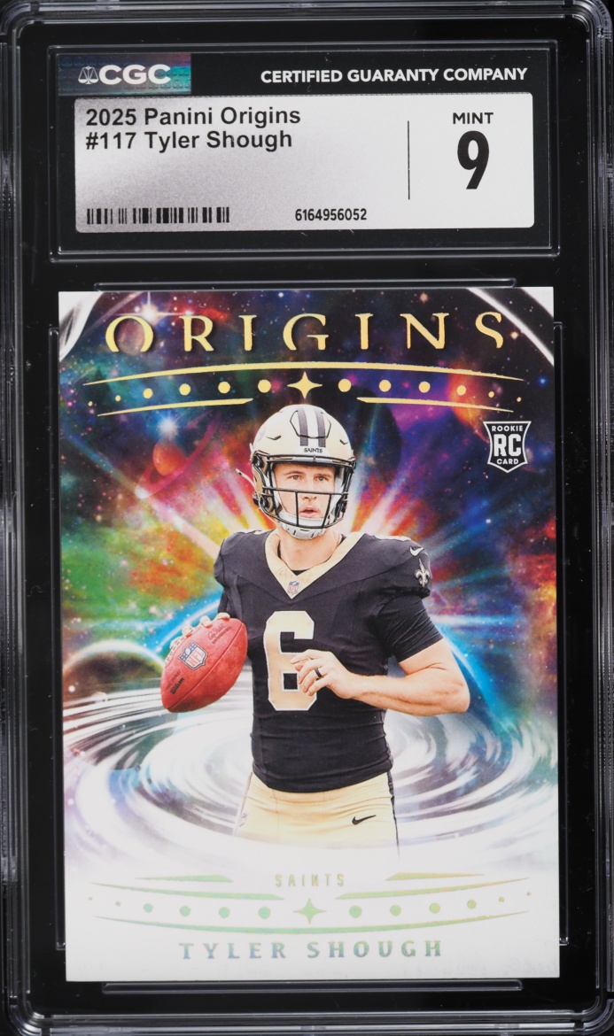 2025 Panini Origins Tyler Shough ROOKIE #117 CGC 9 MINT