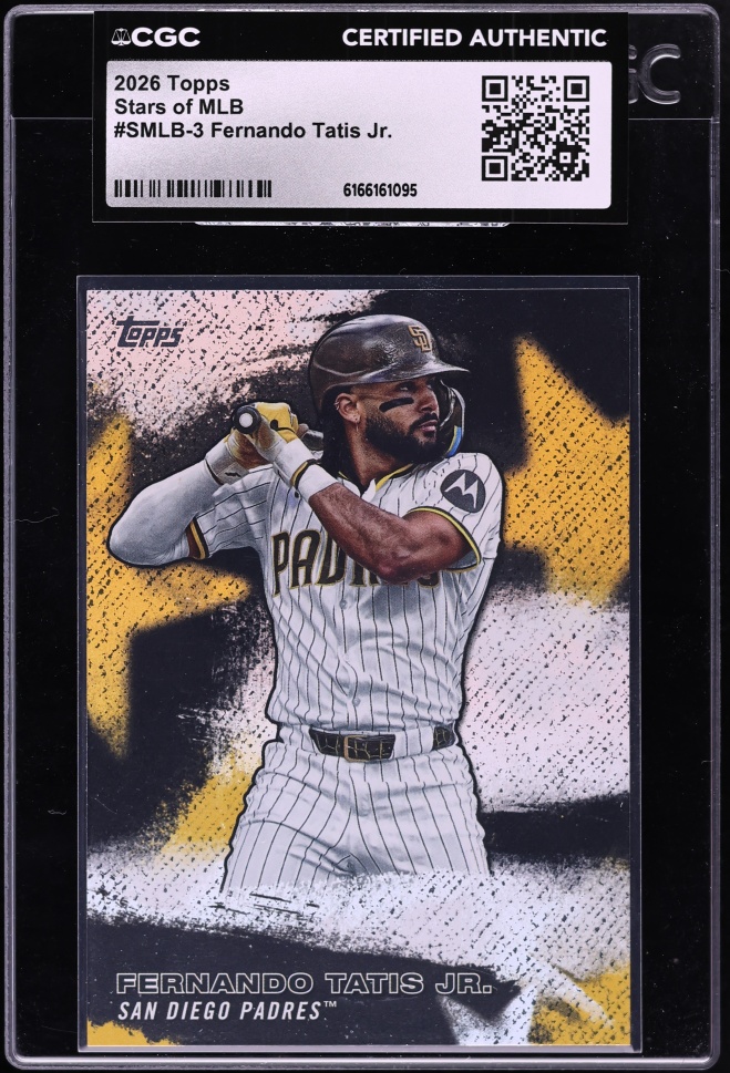 2026 Topps Stars Of MLB Fernando Tatis Jr. #SMLB-3 CGC AUTH