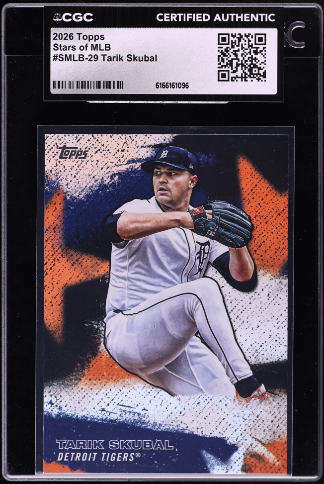 2026 Topps Stars Of MLB Tarik Skubal #SMLB-29 CGC AUTH