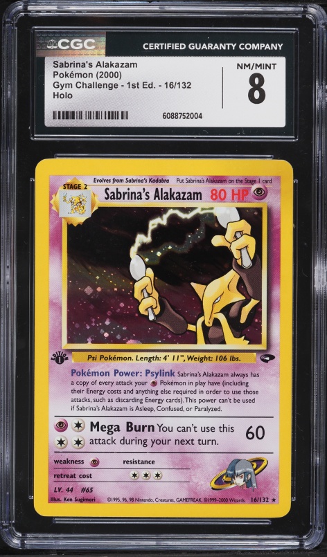 1995 alakazam pokemon card value RarityDouble Rare Hit Points310 HP Colorless Favorite Pokemon: Alakazam