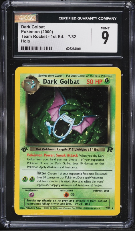 pokemon golbat card POKMON GAME s10a 042/071 C Colorless Swoop Across This attack does 10 damage to each of your opponents Pokmon This is my one &