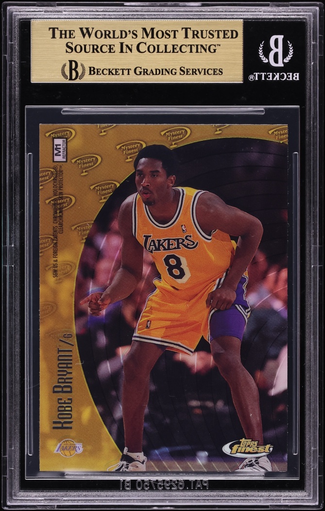 1998 Finest Mystery Refractor Michael Jordan & Kobe Bryant BGS 9.5 GEM MINT